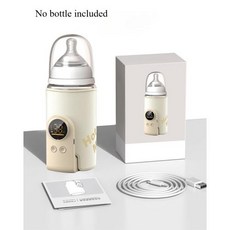 분유보온 젖병데위기 보털워버 휴대용 보온 여행용 USB 다기능 대용량 젖병 스마트 온도 조절 슬리브, 2)10000milliampere