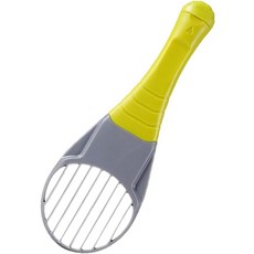 간편한 주방 과일 준비를 위한 부드러운 스쿠퍼 프리미엄 커터가 포함된 클로백 3 in 1 아보카도 슬라이서 코어 및 피터