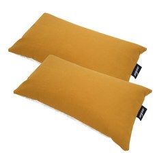 라움하우스 옥스포드 낮잠베개2P 소형, 옥스포드 낮잠베개(머스타드), 2개, 옥스포드 낮잠베개(머스타드)