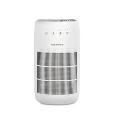 niconico雙效空氣清淨電子除濕機NI-DC1004, 白色, NI-DC1004