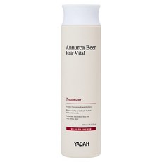 야다 아누카 맥주 헤어 바이탈 트리트먼트, 1개, 300ml