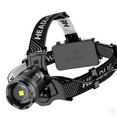 AR LED 헤드랜턴 후레쉬 화이트 레이저 X8 20000루멘 줌 충전식 라이트