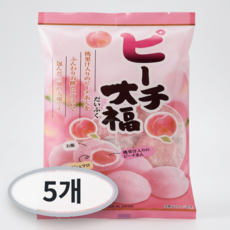 쿠보타 복숭아 찹쌀떡, 113g, 5개
