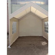 점포 옥상 행사용 베이지화이트 주차장 야외 차양막, 기본 사용 인원, 오렌지 2x2m 천장만