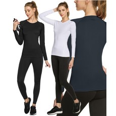 TESLA [3PACK 팩]여성 사계절 기능성 긴팔 티셔츠 베이스레이어