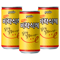 팔도 [T] 밥알없는 비락식혜 175ml 60캔 (30캔x2개), 60개