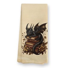 TopXmai Fantasy Purple Bookish Dragon 주방 타월 책 선물 주방 장식용 접시 티 타월 책 애호가를 위한 선물 독자를 위한 욕실 장식용 핸드 타, 06child