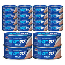 사조 마일드 참치 / 참치캔 통조림, 100g, 20개