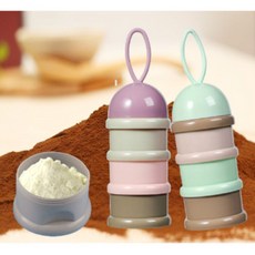 휴대용 프로틴 소분통 보충제 보관 분유 가루 케이스, 민트 onesize, 1개