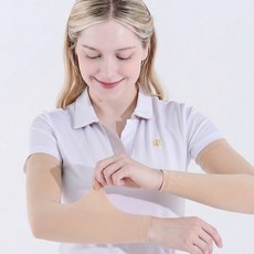 베일리화이트 자외선차단 팔토시 여성 쿨토시 골프 살색, 1개, 라이트스킨