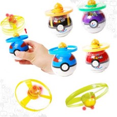 라이트플라이윙 팽이 날리기 불빛회전 액션완구 2개, 1개, 상세페이지 참조