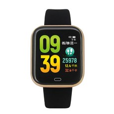 【海夫健康】人因康元 ERGOLINK 心率智慧監測 運動手錶 血氧飽和度偵測 紳士金/淑女金(MWB239), 紳士金(MWB239)