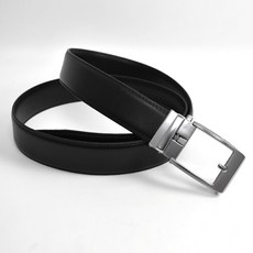 兩側凸點假穿針自動扣真皮皮帶 NKE46