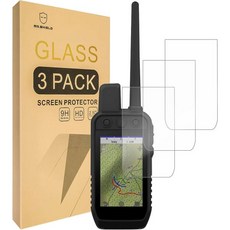 Mr.Shield 3팩 가민 알파 200i 200 강화 유리 9H 경도의 일본 스크린 프로텍터 호일