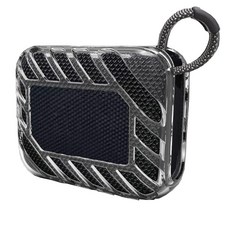 NSHOLSTAME Go 4 블루투스 스피커 투명 케이스 긁힘 방지 충격 휴대용 TPU JBL 스피커와 호환 (투명 화이트) 그외 각종 548719, 투명한 그레이