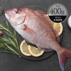 셰프수산 국내산 손질참돔 저염처리 비늘내장제거, 2개, 400g