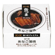 K&K 缶つま 蒲燒鰻魚罐頭, 1個, 蒲燒鰻魚 2028.05.31