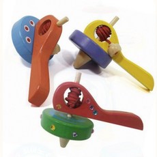 전통 체험 야외 활동 회전 원리 나무 재질 학습 도구 줄팽이(1+1옵션 주문수량의 2배수량 배송), 1개