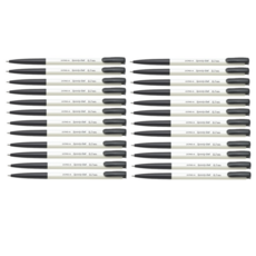 동아 스피디볼 유성펜 0.7mm, 흑색, 24개입