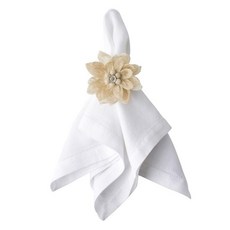 줄리스카 다알리아 냅킨 링 (Dahlia Natural Napkin Ring, 1개, 1개