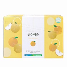[순수배즙] 100% 착즙 나주 배즙 최고급 나주 배를 통째로 갈아넣은 배즙, 120ml, 30개