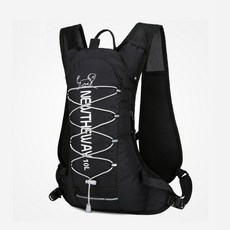 AMoranNa 輕量級馬拉松越野越野學習背包背包背包, 黑色