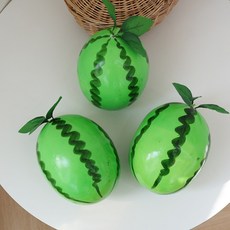 통 수박 모형 1p 여름 과일, 그린