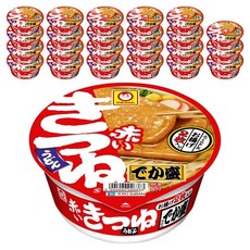 Maruchan 紅狐雙豆皮烏龍麵, 24入, 136g