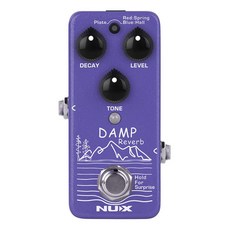 NUX 뉴엑스 이펙터 Mini Core Series Stompboxes Damp Reverb (NRV-3) -3 Reverb in a mini pedal-