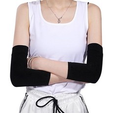 超薄款護肘關節保暖護手肘遮疤痕透氣無痕護手腕運動羽毛球男女士, 黑色,L, 1個