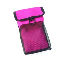 現貨秒出貨 潛水浮力袋 SMB 潛水側掛網袋 潛水裝備袋 象拔收納袋 流鉤收納包 潛水裝備袋 手電筒網袋 多功能收納袋, 粉