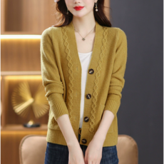 니트 아우터 가을 겨울 카디건 루즈핏 니트 탑