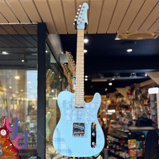 GU Guitars SRG KT22 Kyone 簽名款 電吉他 藍色 Tele, 1個