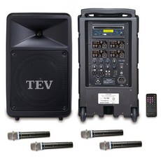 TEV TA-780C-4 無線擴音機, 1個