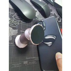 투힘 조인트 차량용 핸드폰 거치대 태블릿, 1개, 로즈골드