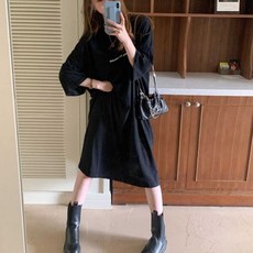 [라이프커머스] (스타일하우스)원피스 OPS 여성 잠옷 실내복 롱티셔츠 여름