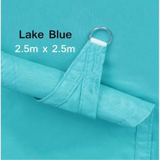 2x2 2x3 2 차양 타포린 그늘막 정원 캔버스 5x2 천 항해 5m 방수 야외 천막 캠핑 파티오, Blue 2 5x2 5, 1개