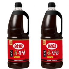 [삼화] 양조진간장, 2개, 1.8L