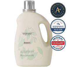 베베린 아기 섬유유연제 영유아 신생아 저자극 섬유 유연 세제 섬유유연제 알러지 유아 섬유유연제 무향, 1개, 3L