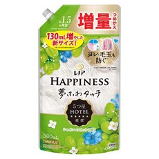 Lenor 蘭諾 幸福之夢 柔和觸感 衣物柔軟精 麝香葡萄香 補充包, 1個, 500ml