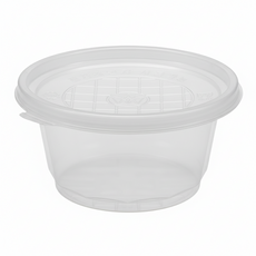 버디팩 PP 투명 미니 탕용기 중 800ml M-160A, 50세트