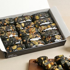 쑥 영양찰떡 제주산 쑥에 견과류 가득 찰떡, 100g, 15개