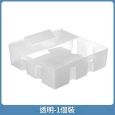 冰箱側邊懸掛收納盒 1個裝, 可貼條碼, 1個