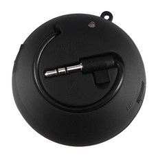 여행용 스피커 미니 휴대용 3.5mm 오디오 잭 스피커 USB 충전 케이블 포함 MP3 MP4 MP5 PC 휴대폰 컴퓨터 5.0 x 5.0 x 3.8cm(2.0