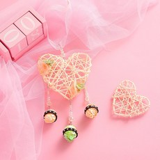 가팡 드림캐쳐 벨벳 WINDBELL00101, 화이트