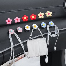 은창)점착식 차량용 다용도 마스크 걸이 2피스 17종 kiw+93191xf, 레드하트