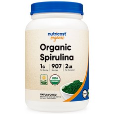 뉴트리코스트 오가닉 스피루리나 파우더 2lb, 907.185g, 1개