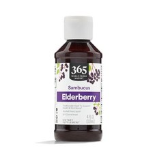 365 by Whole Foods Market Elderberry Liquid 4 fl oz, 1개