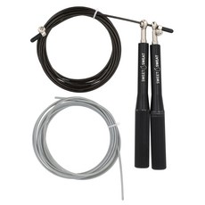스포츠리서치 Sweet Sweat Speed Rope 블랙 줄넘 1개, 500g