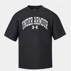 [언더아머] 남성 APAC 하프 슬리브 워드마크 티 오버핏 반팔티셔츠 커플티 캐주얼 라이프스타일 빅로고 프린팅 6007563_NC유성점